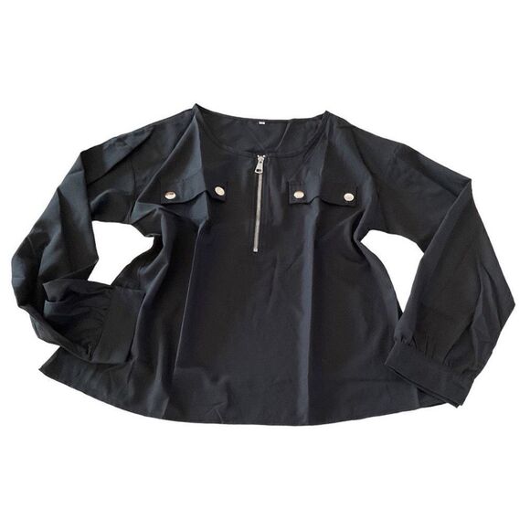 Long Sleeved Blouse M  NWOT - Picture 1 of 3